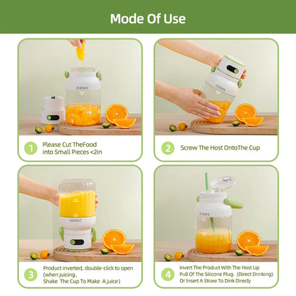 JuicyFlow 33oz USB-C Portable Juicer