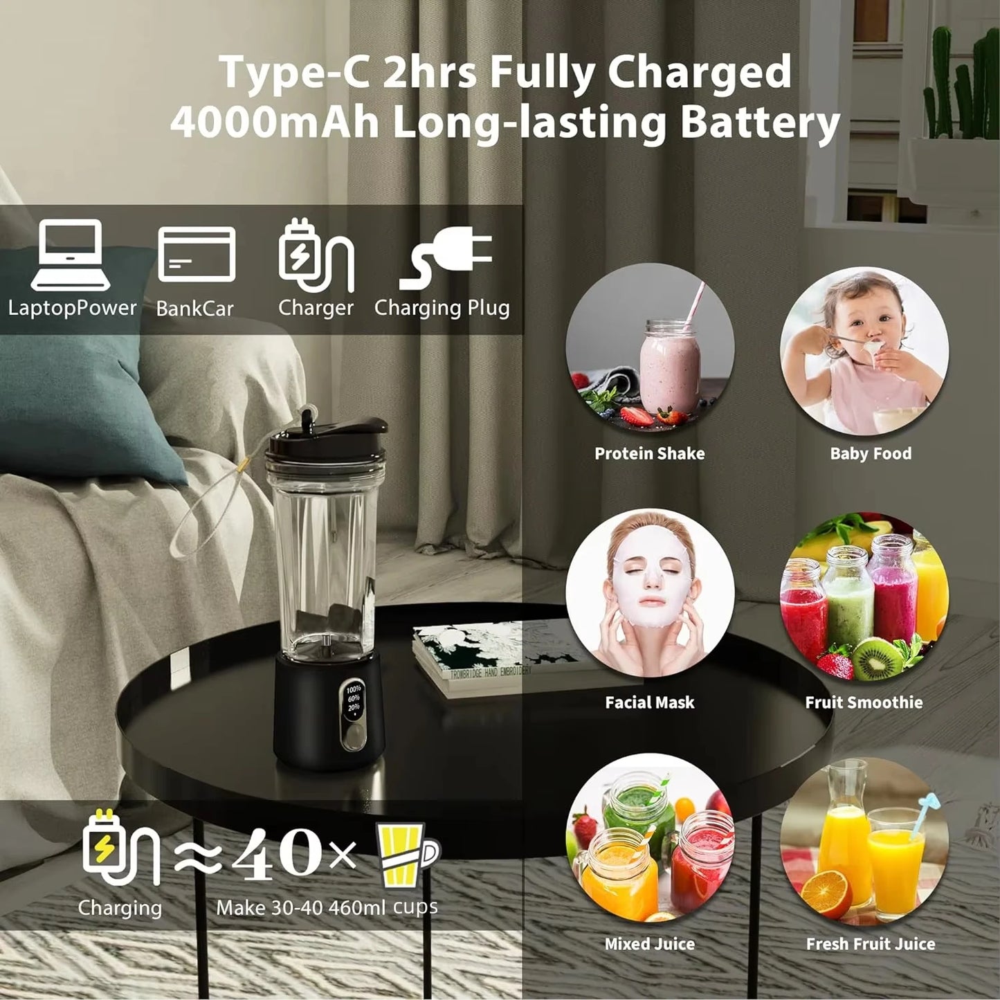 JuicyFlow Dual-Use Power Juicer